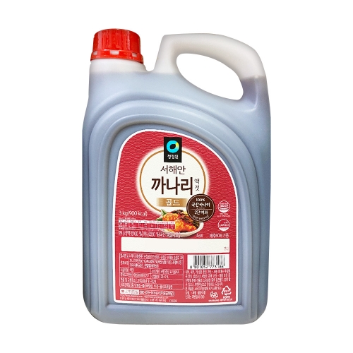 청정원 까나리액젓 3kg  (물엿/식초/소스/액젖)