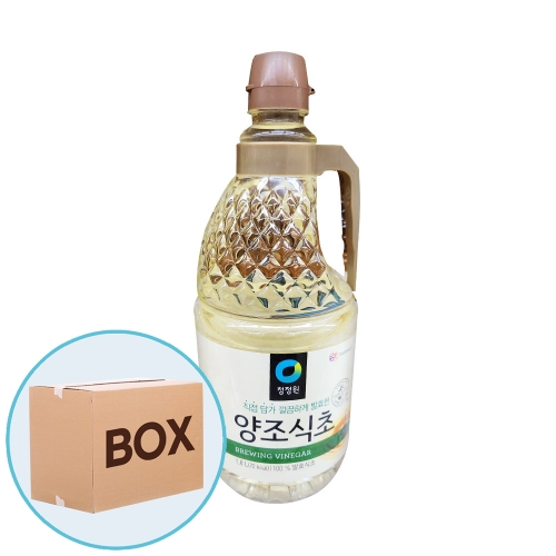 청정원 양조식초 1.8L 6입 (박스)  (물엿/식초/소스/액젖)