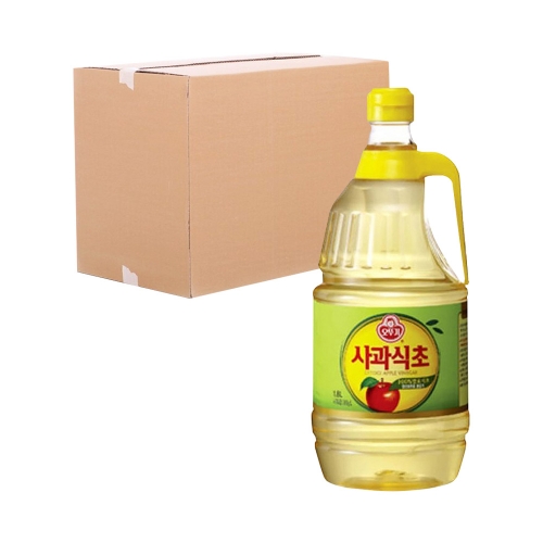 오뚜기 사과식초 1.8L 6입 (박스)  (물엿/식초/소스/액젖)