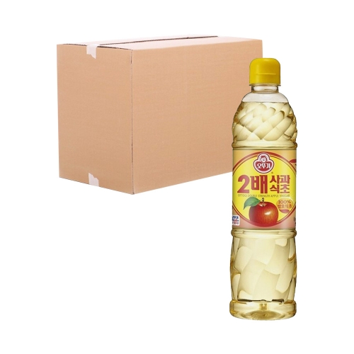 오뚜기 2배사과식초 900ml 15입 (박스)  (물엿/식초/소스/액젖)
