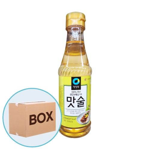 청정원 생강매실 맛술 410ml 20입 (박스)  (물엿/식초/소스/액젖)