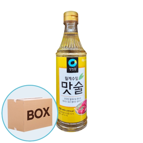 청정원 맛술월계수잎 830ml 12입 (박스)  (물엿/식초/소스/액젖)