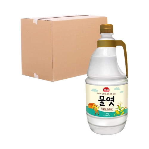 사조해표 물엿 2.4kg 6입 (박스)  (물엿/식초/소스/액젖)