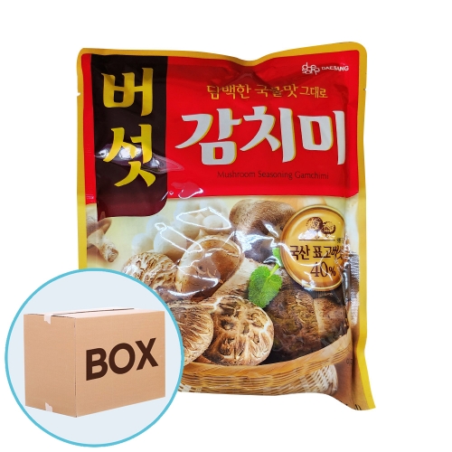 청정원 버섯 감치미 500g 12입 (박스)  (조미료/분말류)