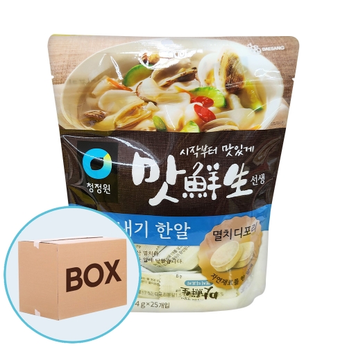 청정원 맛선생 멸치디포리 국물내기 한알 100g 10입 (박스)  (조미료/분말류)