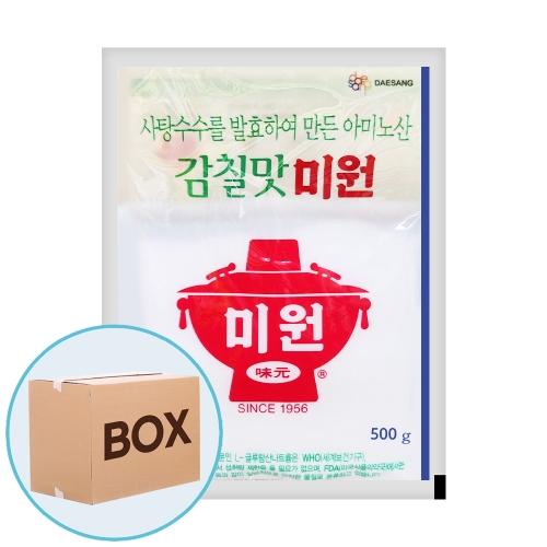 청정원 감칠맛 나는 미원 500g 40입 (박스)  (조미료/분말류)