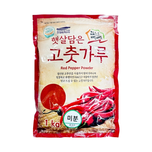농성원 고춧가루 미분(중국산) 1kg  (고춧가루)