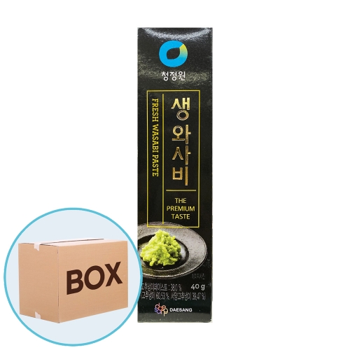 청정원 생와사비 40g 40입 (박스)  (조미료/분말류)
