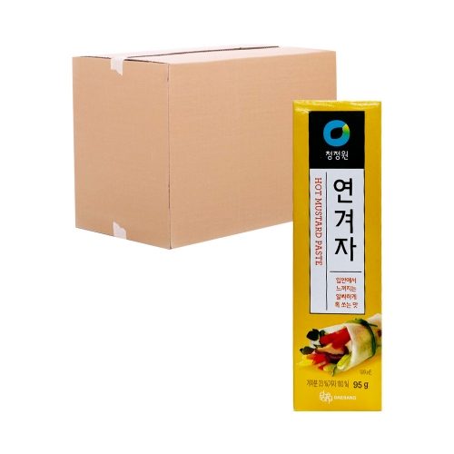 청정원 연겨자 95g 24입 (박스)  (조미료/분말류)