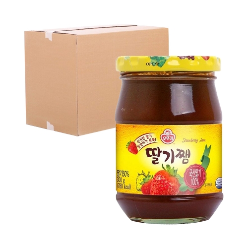 오뚜기 딸기쨈 300g 15입 (박스)  (통조림/캔/햄/잼)