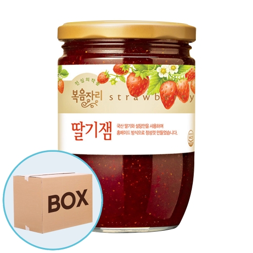 복음자리 딸기쨈 640g 12입 (박스)  (통조림/캔/햄/잼)
