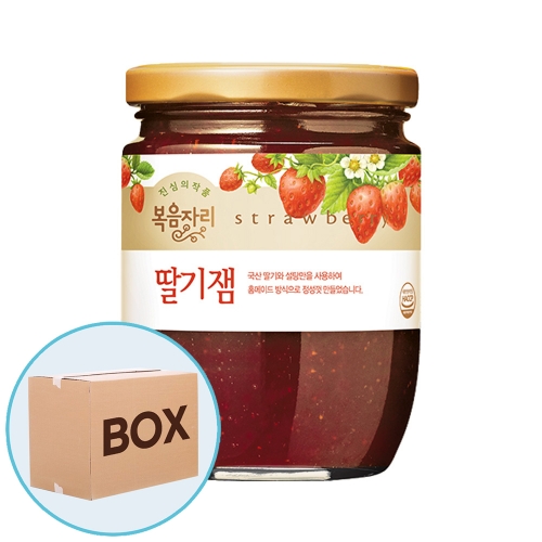 복음자리 딸기쨈 380g 12입 (박스)  (통조림/캔/햄/잼)