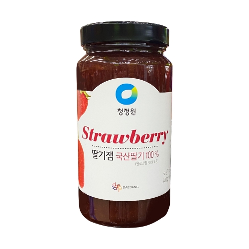 청정원 딸기쨈 740g  (통조림/캔/햄/잼)