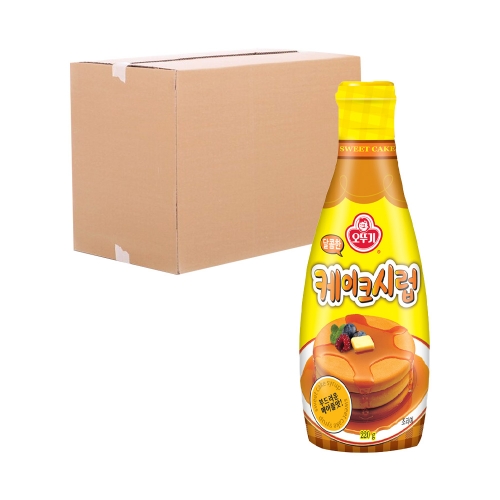 오뚜기 달콤한 케이크시럽 220g 18입 (박스)  (빵/케익/밀가루가공식품)