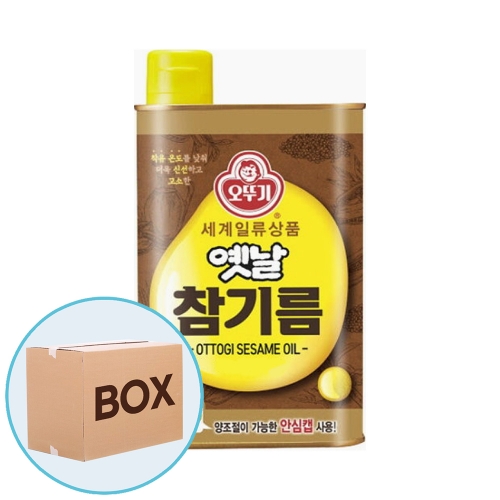 오뚜기 옛날 참기름 450ml 12입 (박스)  (식용유/참기름/오일류/시럽)