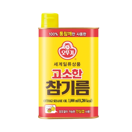 오뚜기 고소한참기름캔 1L  (식용유/참기름/오일류/시럽)