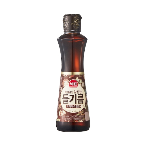 사조해표 참진한 들기름 320ml  (식용유/참기름/오일류/시럽)