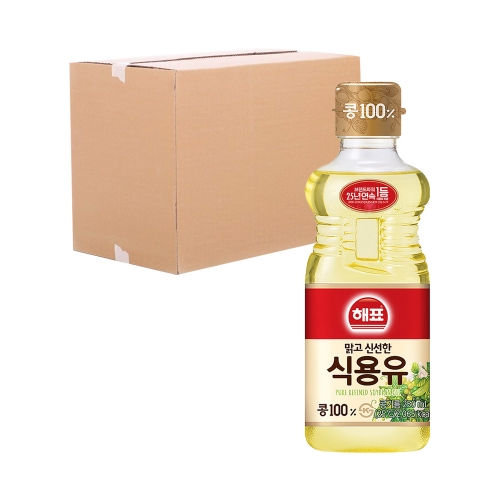 사조해표 콩식용유 250ml 30입 (박스)  (식용유/참기름/오일류/시럽)