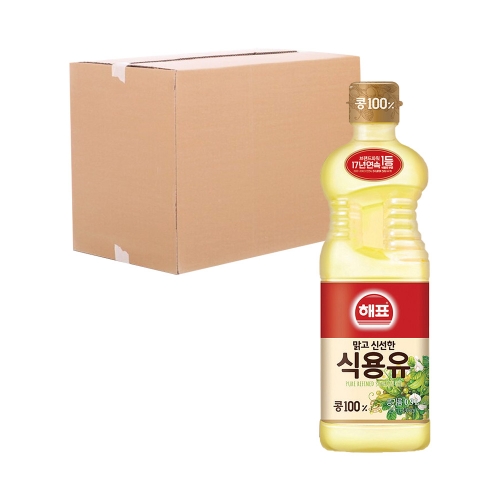 사조해표 대두유 900ml 20입 (박스)  (식용유/참기름/오일류/시럽)