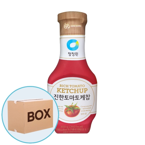 청정원 진한케찹 300g 16입 (박스)  (물엿/식초/소스/액젖)