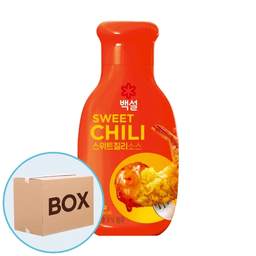 CJ 백설 스위트칠리소스 265g 20입 (박스)  (물엿/식초/소스/액젖)