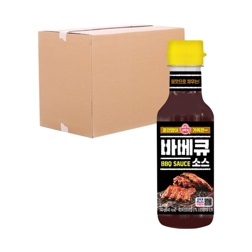 오뚜기 바베큐소스 340g 12입 (박스)  (물엿/식초/소스/액젖)