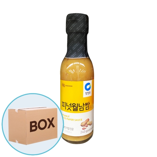 청정원 피넛월남쌈 소스 240g 12입 (박스)  (물엿/식초/소스/액젖)