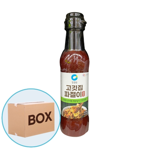 청정원 고깃집 피절이 소스 310g 15입 (박스)  (물엿/식초/소스/액젖)