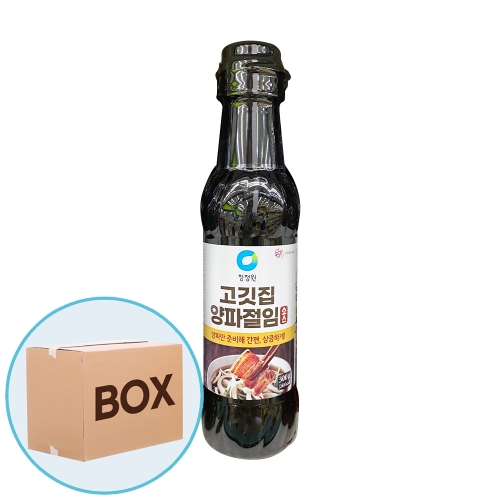 청정원 고깃집 양파절임 소스 300g 15입 (박스)  (물엿/식초/소스/액젖)