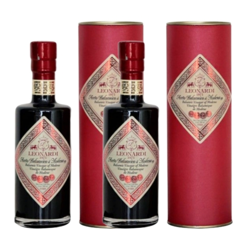 레오나르디 모데나산 발사믹식초 비니거 4메달 레드 8년 숙성 250ml 2개  (물엿/식초/소스/액젖)