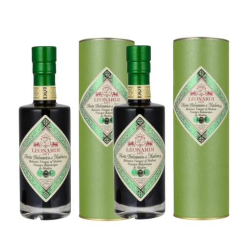 레오나르디 모데나산 발사믹식초 비니거 3메달 그린 6년 숙성 250ml 2개  (물엿/식초/소스/액젖)