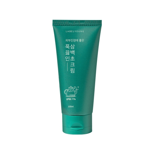 라벨영 푹끓인삼백초크림77 100mlx1개 보습케어 진정케어  (크림/아이크림)