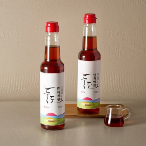 두도 3년숙성 남해 멸치액젓 580ml 2병  (물엿/식초/소스/액젖)
