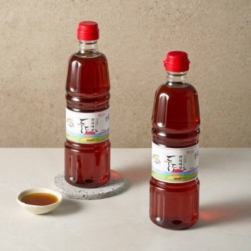 두도 3년숙성 남해 멸치액젓 800ml 2병  (물엿/식초/소스/액젖)