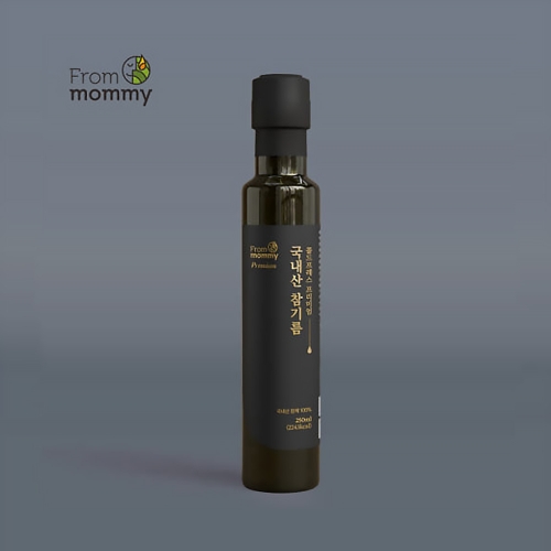 프롬마미 국내산 프리미엄 참기름 250ml  (잡곡)