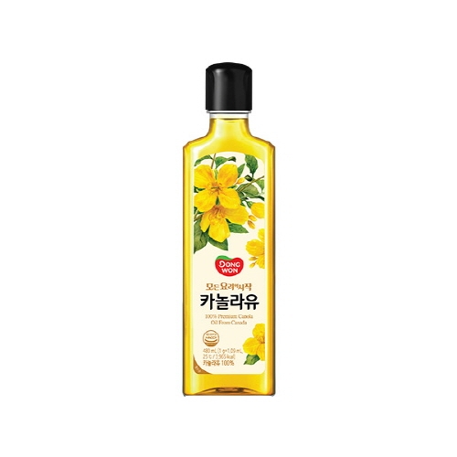 [동원] 카놀라유 480ml x 3병  (식용유/참기름/오일류/시럽)