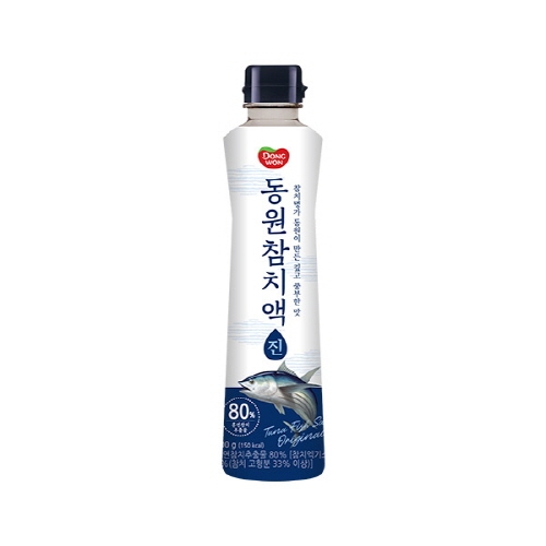 [동원] 참치액 진 500g x 4병  (물엿/식초/소스/액젖)