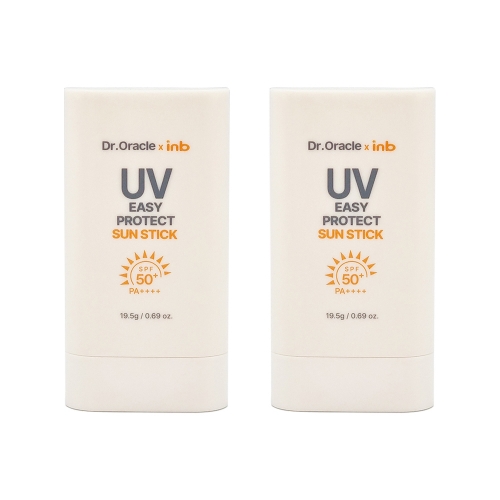 [한국콜마] Dr.Oracle&inb 저자극 UV 이지프로텍트 선스틱(SPF50+/PA++++) 19.5g*2개묶음  (핸드워시/립케어/선크림)
