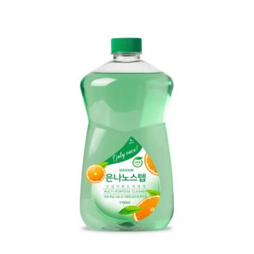 [은나노스텝] 시즌3 다용도 세정제 리필 1100ML  (주방세제)