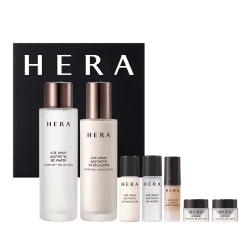 [헤라] 에이지 어웨이 에스테틱 2종세트 (워터150ml+에멀젼120ml+증정5종)  (스킨케어세트)