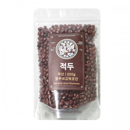 [고덕곳간] 국내산 적두(팥) 200g  (잡곡)