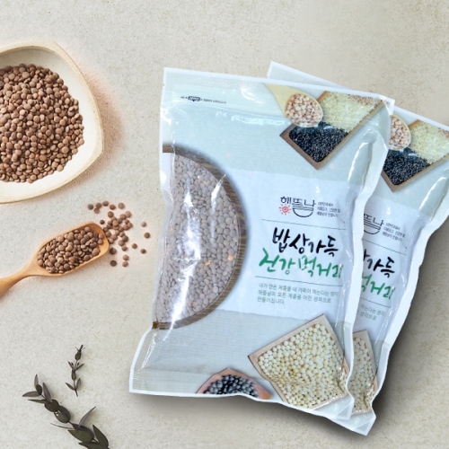 [해뜰날] 1+1 슈퍼푸드 렌틸콩/600g+600g  (잡곡)