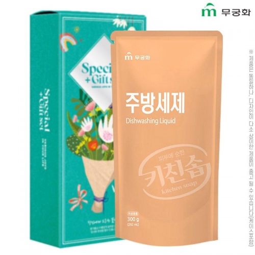 무궁화 키친솝주방세제300리필1P  (주방세제)