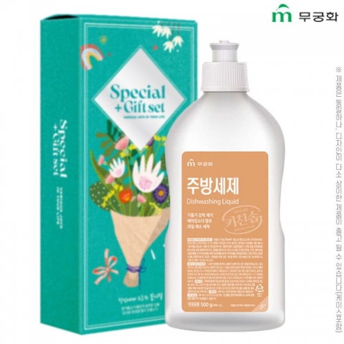 무궁화 키친솝주방세제500용기1P  (주방세제)