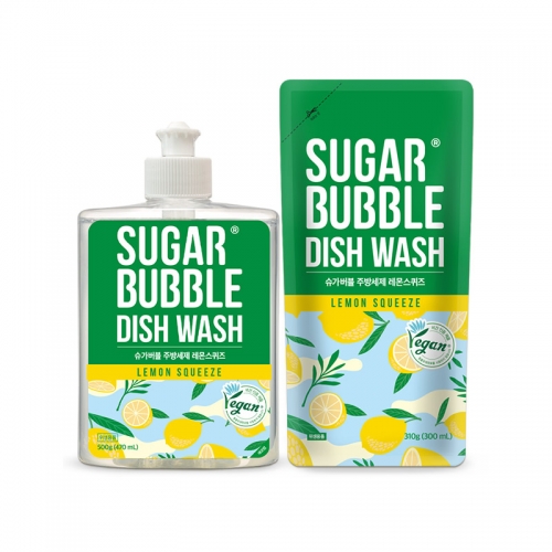 슈가버블 레몬스퀴즈 470ml 1개 + 300ml 1개  (주방세제)