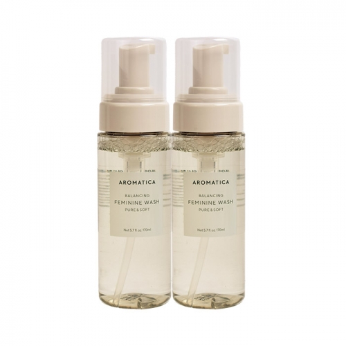 아로마티카 퓨어 앤 소프트 여성청결제 (무향) 170ml 2개  (청결제/기타)