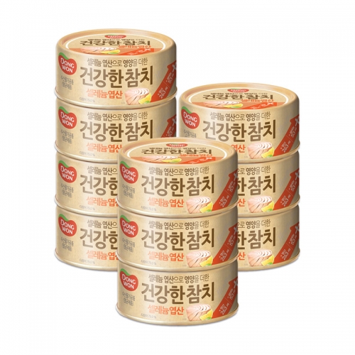 동원 건강한 참치 100g 10개  (통조림/캔/햄/잼)