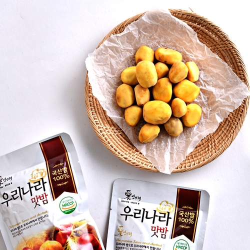 밤뜨래 우리나라맛밤 50g 12봉지  (과자/껌/스낵류)