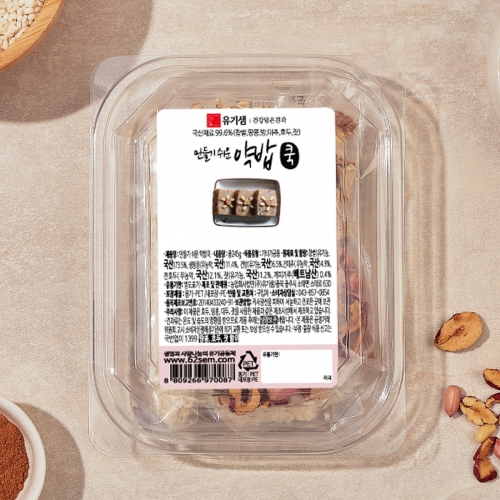 만들기 쉬운 약밥쿡 (2팩)  (견과류(기타)/약단밤/밤)