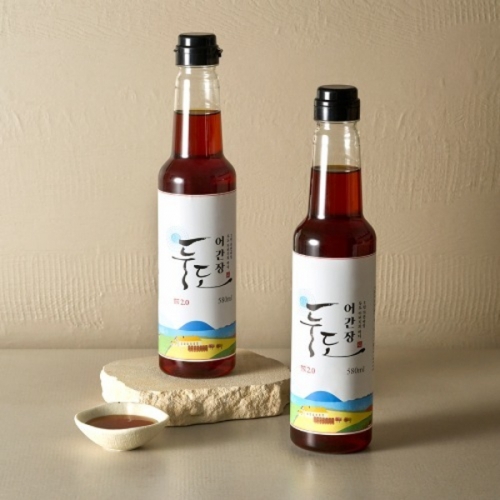 두도 3년숙성 남해 어간장 580ml 2병  (물엿/식초/소스/액젖)